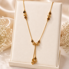 Stainless steel Gold Chain-181 (Golden)