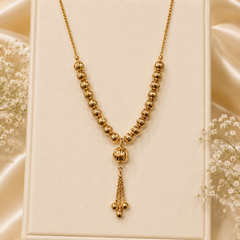 Stainless steel Gold Chain-174 (Golden)