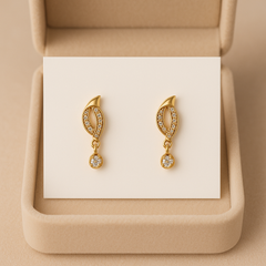 Zircon Fancy Studs-163 (White)