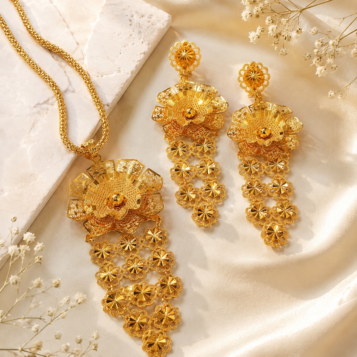Gold Plated Madrasi Set -27