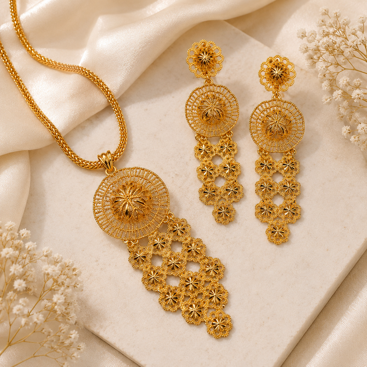 Gold Plated Madrasi Set -33