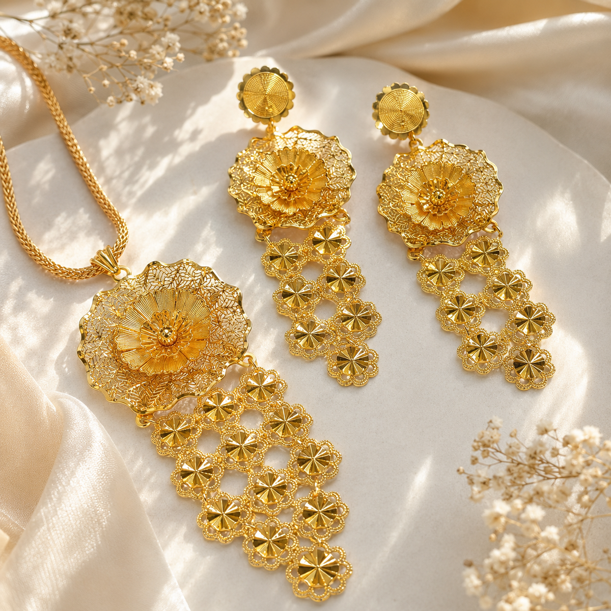 Gold Plated Madrasi Set -34