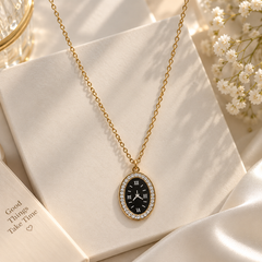 Stainless Steel Watch Pendant-04 (Golden)