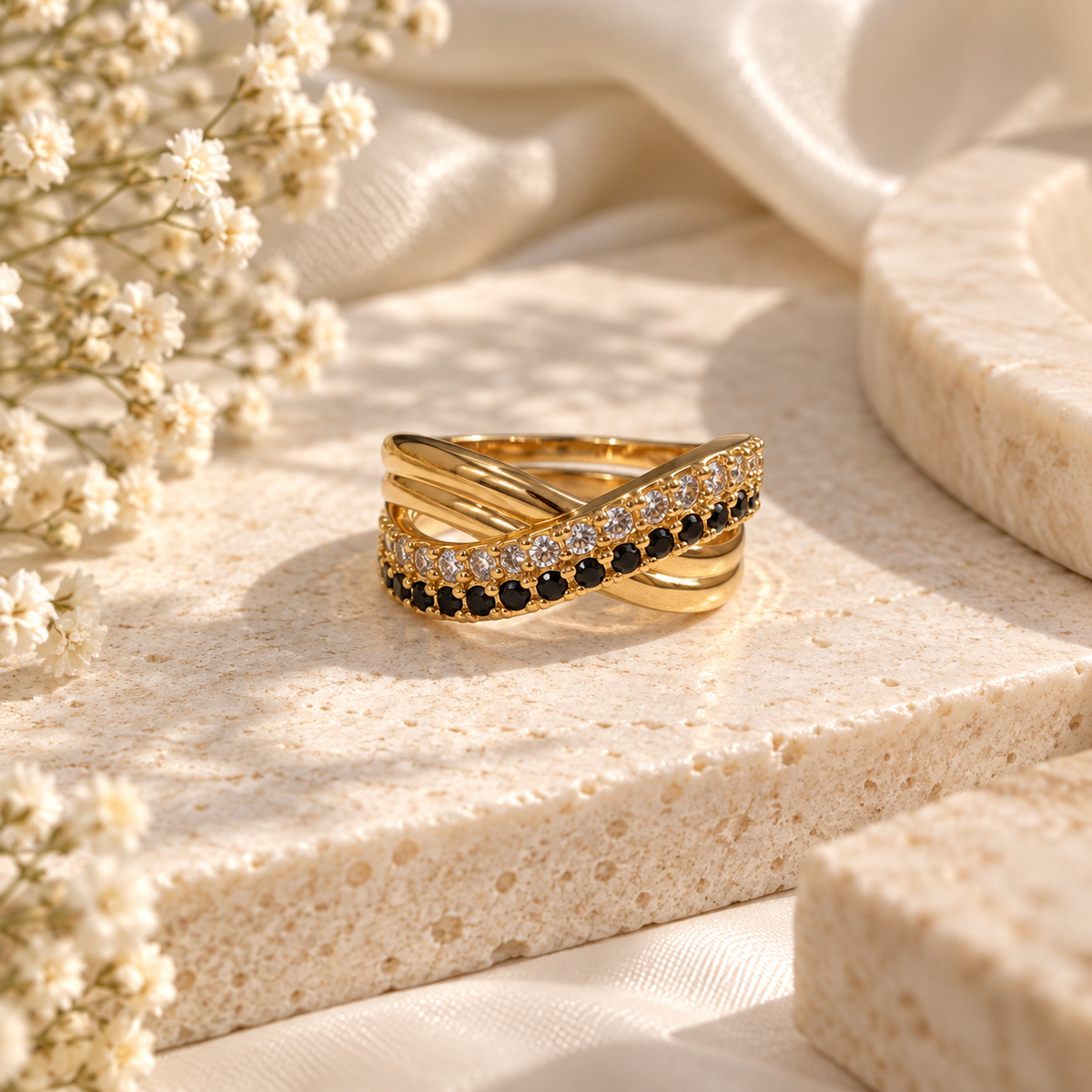 Zircon Ring-130 (Black)