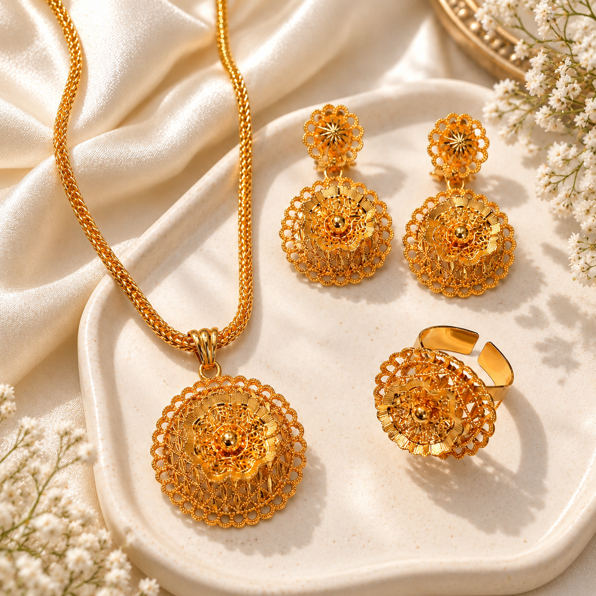 Gold Plated Madrasi Set -30