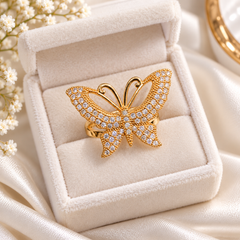 Zircon Ring-480 (Golden)