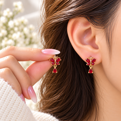 Zircon Earring-274 (Golden)