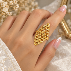 Gold Ring-291 (Golden)