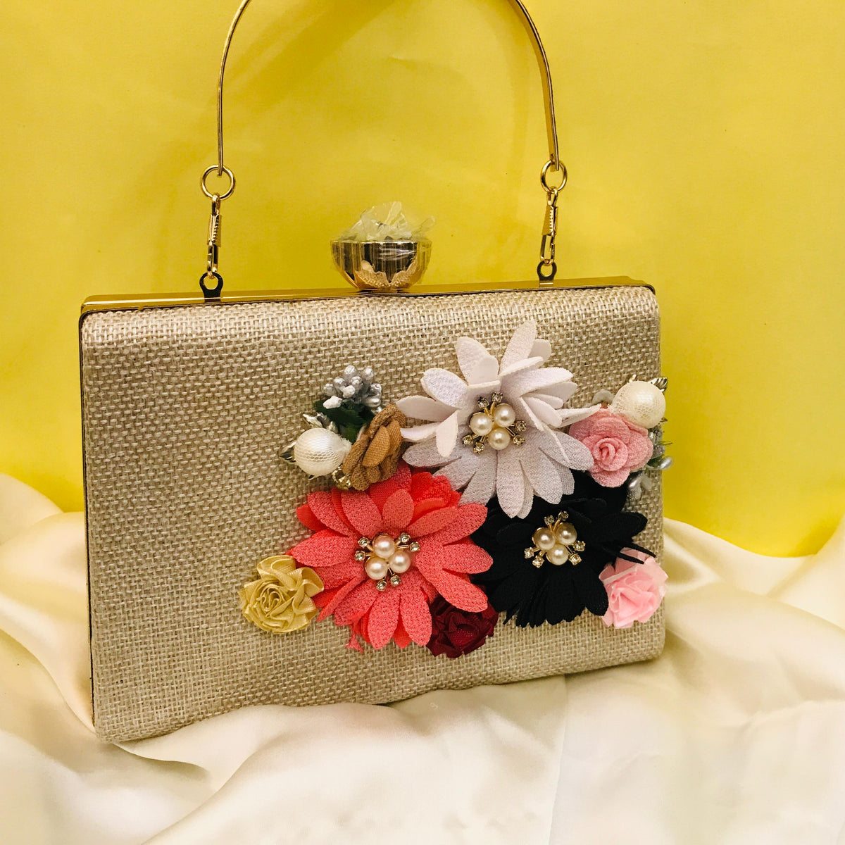 Fancy Bag-10004 (Golden)