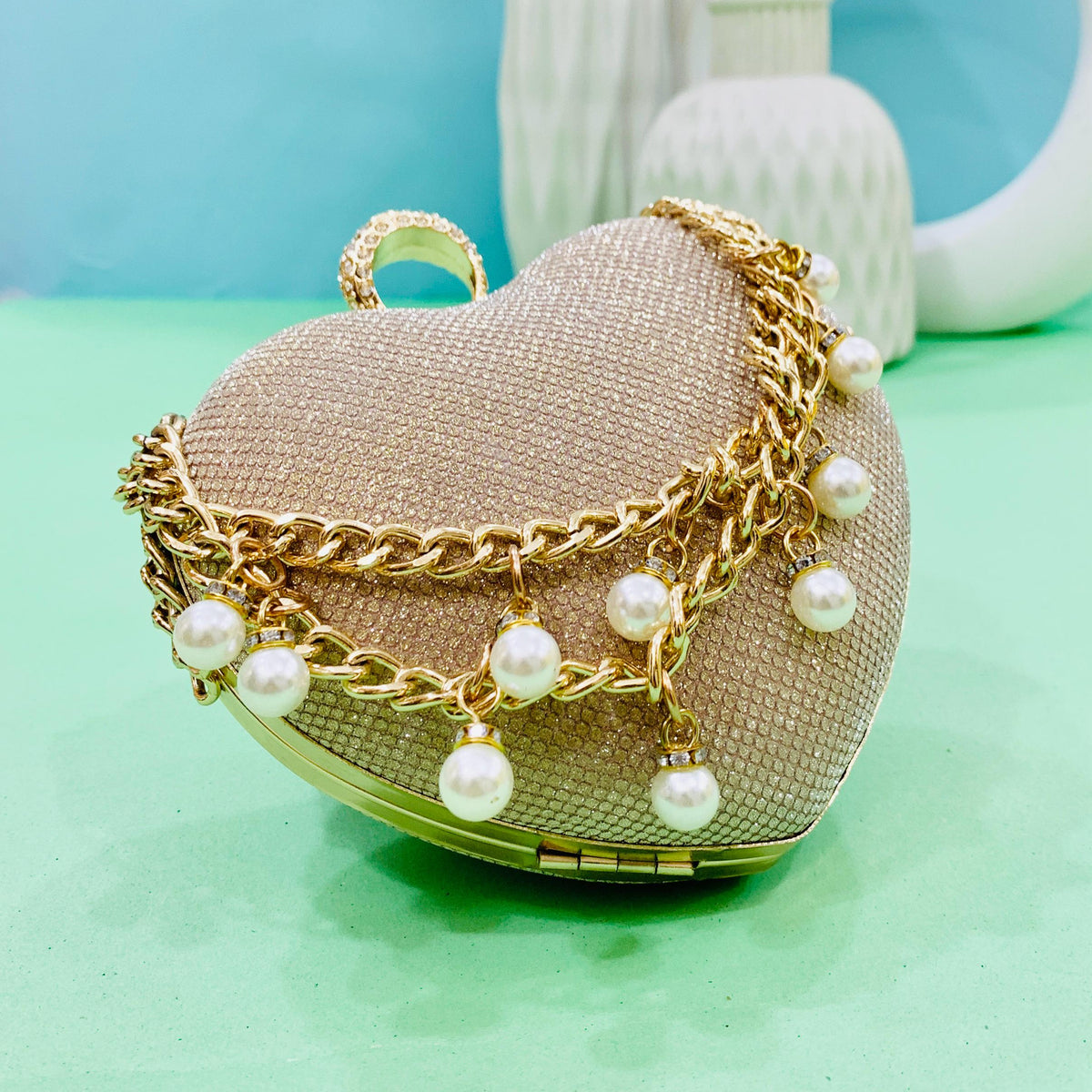 Fancy Clutch-10018 (Golden)