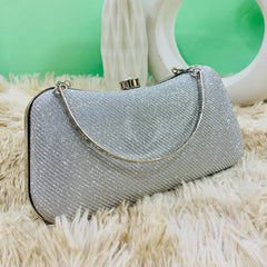 Fancy Clutch-10024 (Silver)