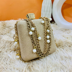 Fancy Clutch-10025 (Golden)