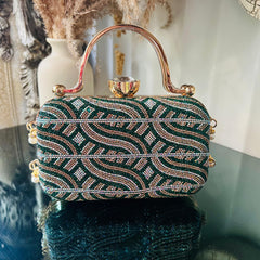 Fancy Clutch-10026 (Green)