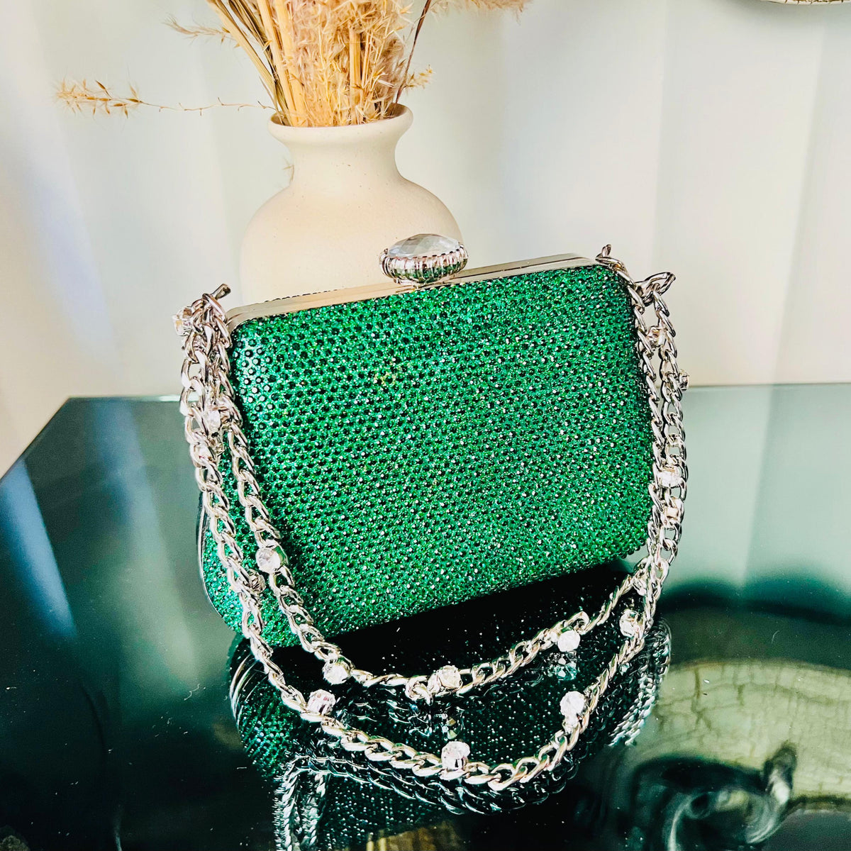 Fancy Clutch-10027 (Green)