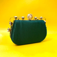 Fancy Clutch-1005 (Green)
