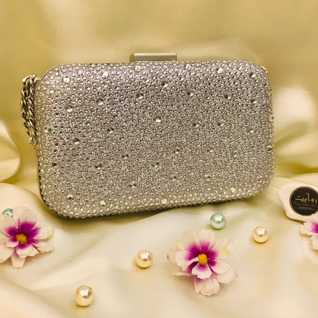 Fancy Clutch-1009 (Silver)