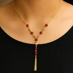 Gold Chain-78 (Maroon)