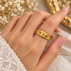 Gold Ring-293 (Golden)