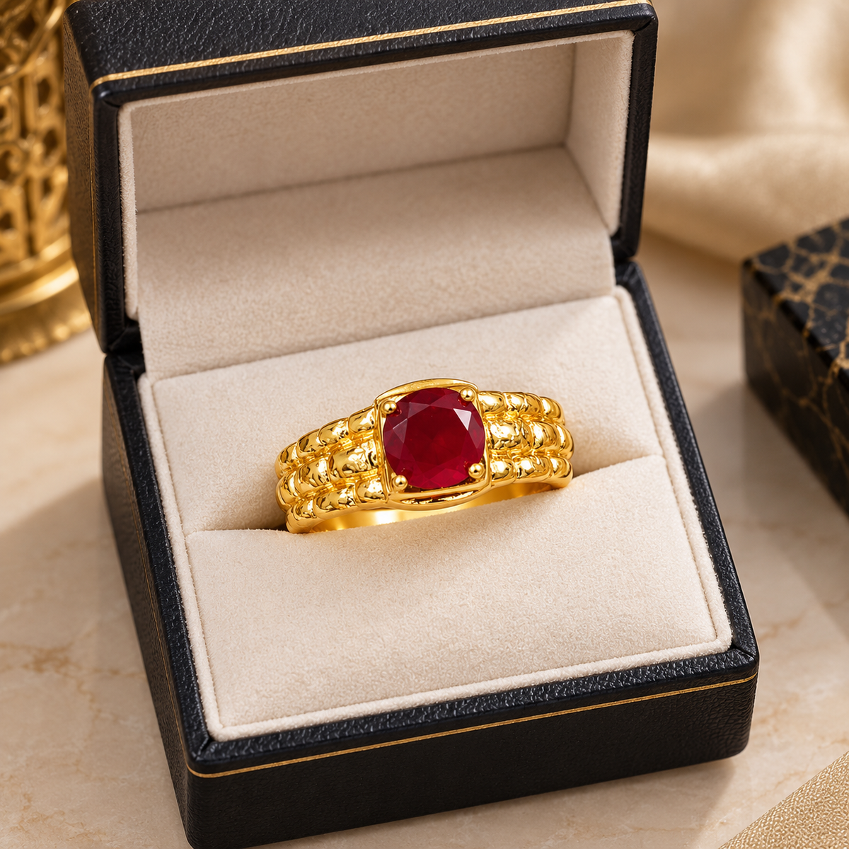 Men's Ring-10 (Golden)