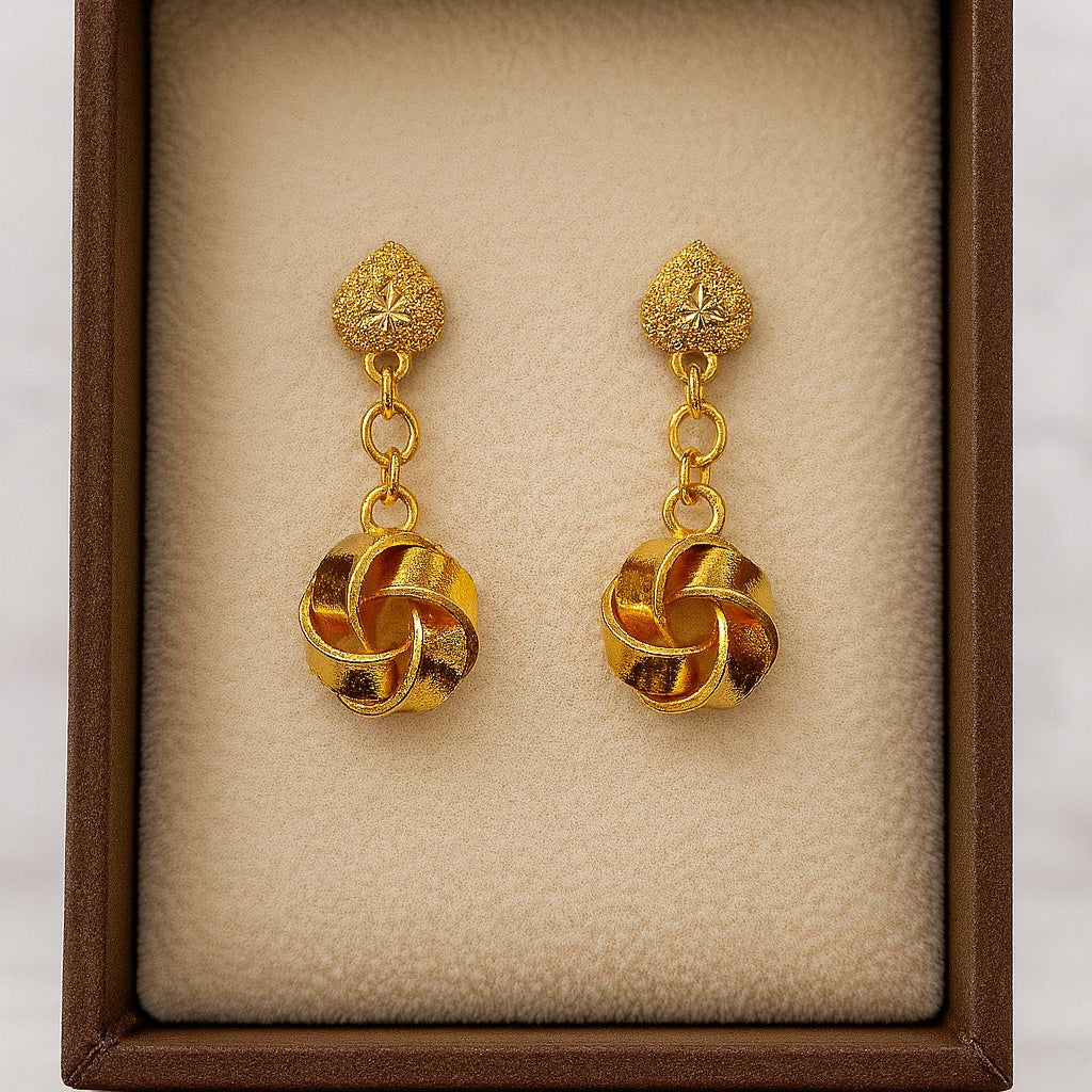 Madrasi Earring-46 (Golden)
