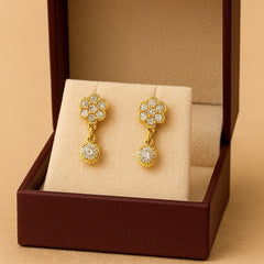 Madrasi Earring-55 (White)