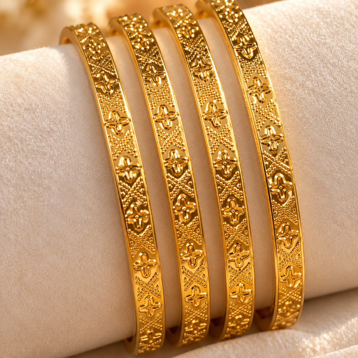Gold Bangles-160