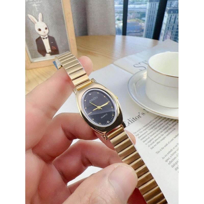 Rawayat Ladies Watch-11 (Golden/Black)