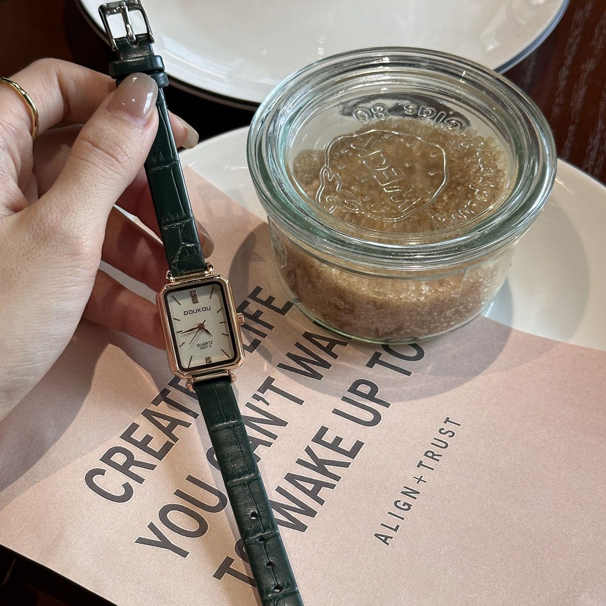 Rawayat Ladies Watch-15 (Green)