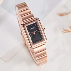 Rawayat Ladies Watch-20 (Rose Gold/Black)