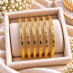 Gold Bangles-171 (Size 2.6 (Sawa 2)