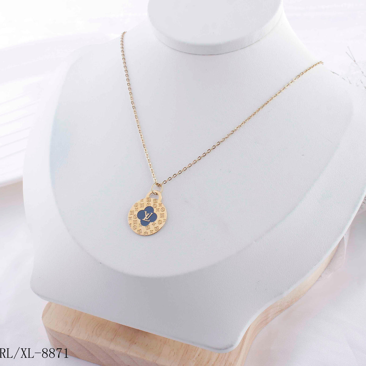 Stainless Steel Locket-14 (Blue)