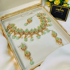 Stara Necklace (Mint Green)
