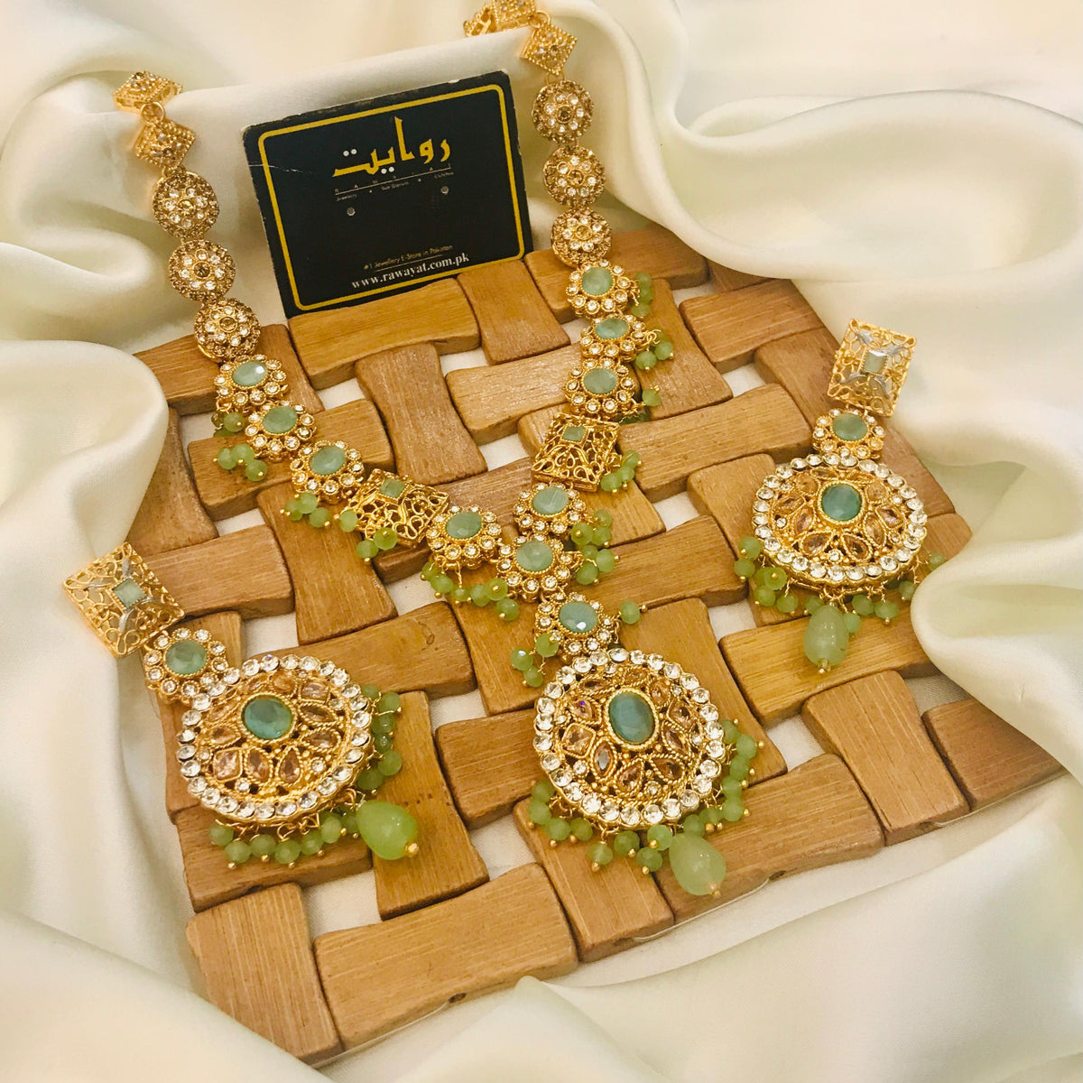 Turkish Mala Set-07 (Mint Green)