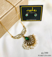 Antique Necklace-11 (Green)