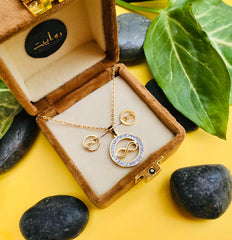 Locket Set-41 (Golden)