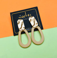 Fancy Earring-177 (Golden)