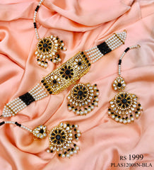 Ayzel Choker Set (Black)