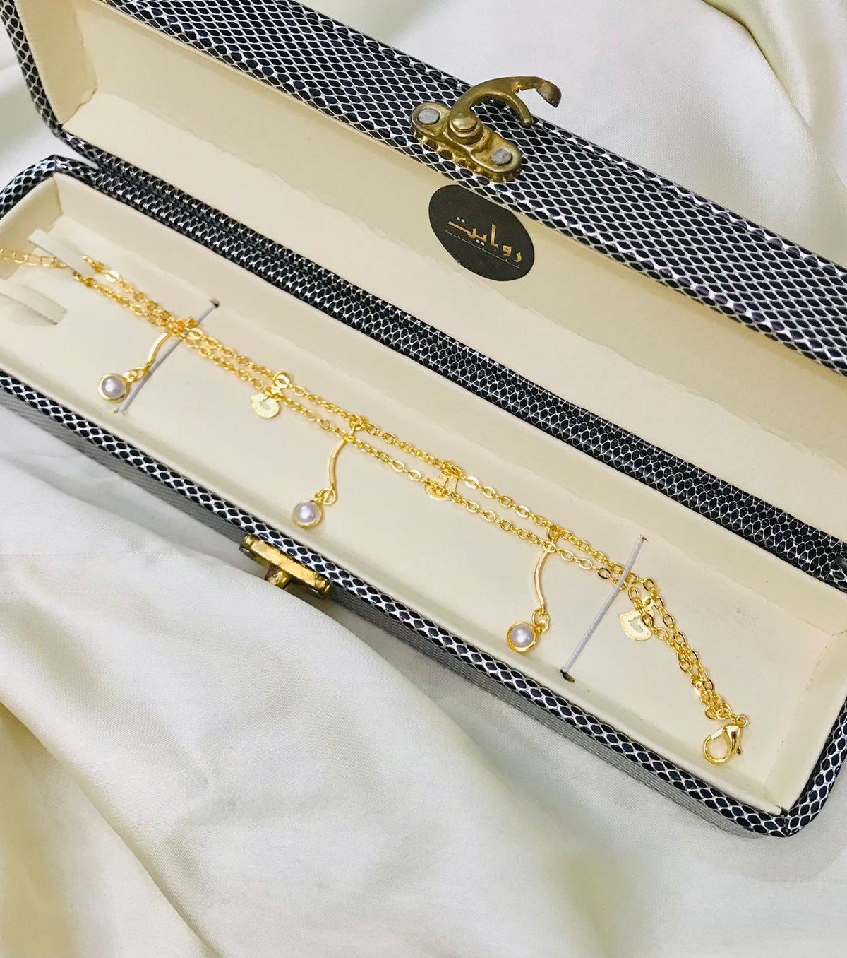 Anklet-43 (Pearl)