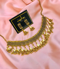 Oxidized Necklace-60 (Golden)
