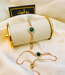 Adjustable Bracelet-170 (Green)