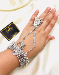 Angla Kalai Bracelet-14 (Silver)