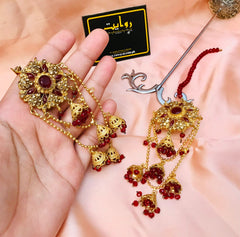 BAHUBALI Jhumky-07 (Maroon)