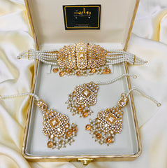 Jodha Choker Set (Golden)