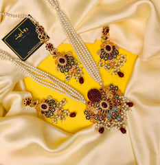 FARZEEN Rani Mala Set (Naurateen)