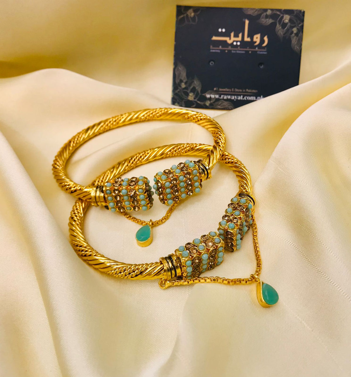 Braided Kara-89 (Mint Green)