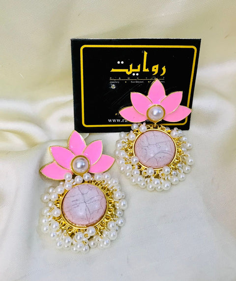 Fancy Earring-314 (Pink)