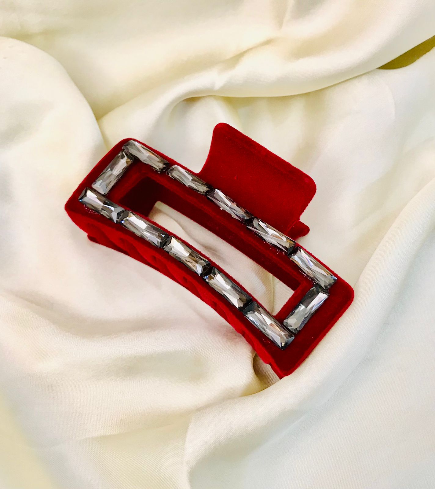 Hair Clips-103 (Maroon)