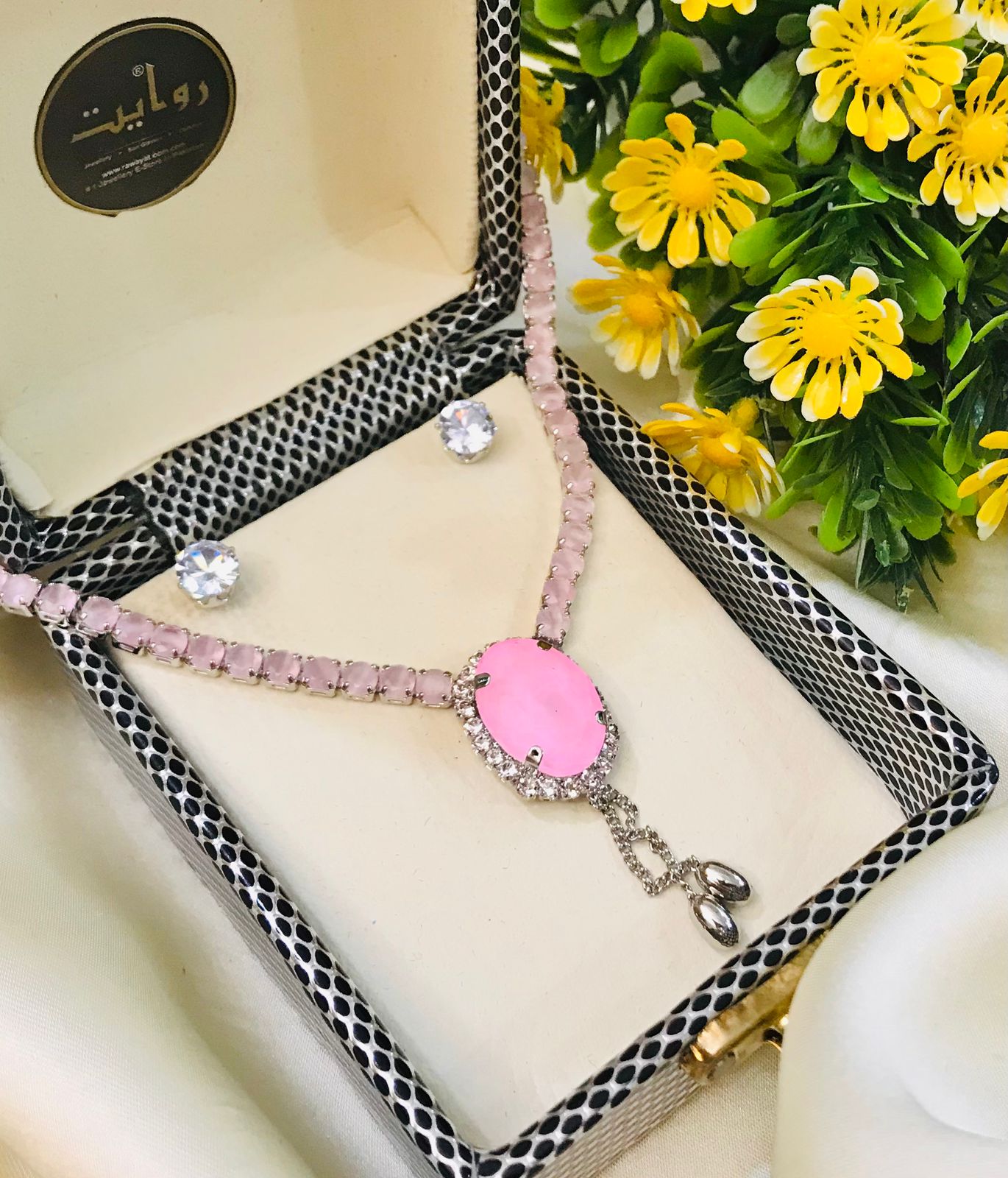 Iefil ローズハート誕生石ネックレス 女性用ギフト 925