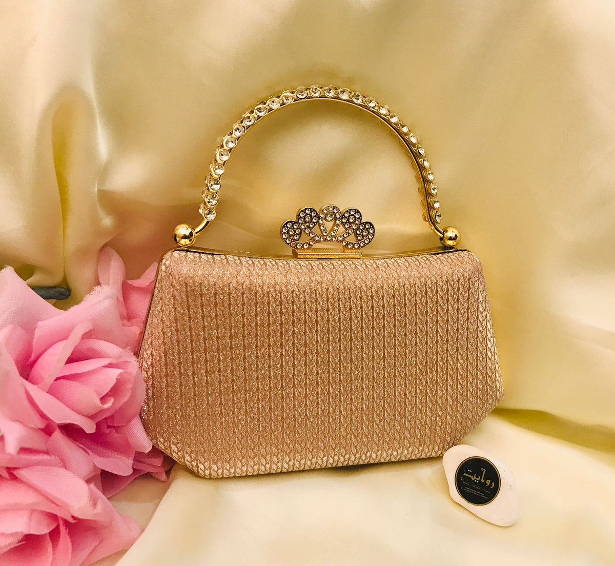 Fancy Clutch-1026 (Rose Gold)