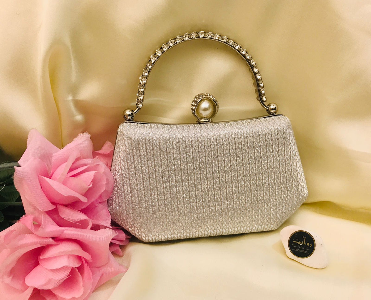 Fancy Clutch-1025 (Silver)